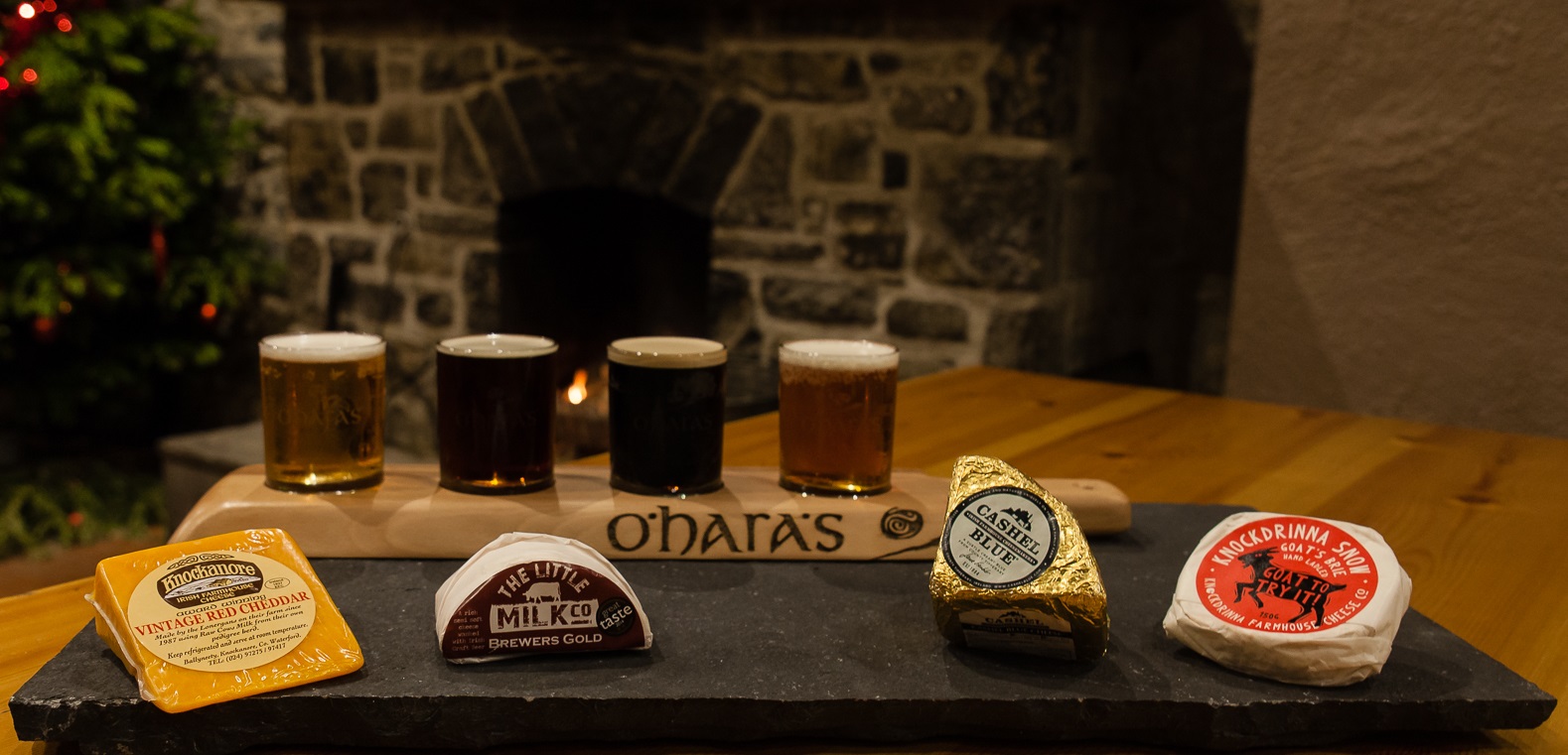 Pairing O'Hara's with Ireland's finest cheese - O'Hara's | Carlow ...